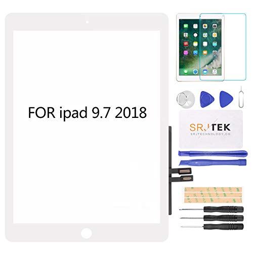 円 Sale 92 Off Srjtek For Ipad 18 6 9 7 第6世代 A13 A1954 交換修理用 タッチパネル フロントガラスデジタイザ タッチスクリーン 取り付けテープ付属 ホワイト