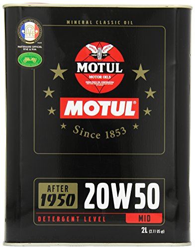 MOTUL(モチュール) CLASSIC OIL (クラッシック オイル) 20W50 ミネラルエンジンオイル 2L 11302631