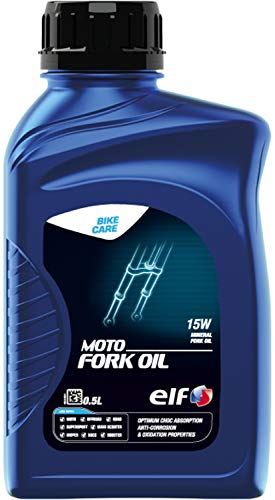 elf(エルフ) バイク用 フォークオイル MOTO FORK OIL (モト フォークオイル) 15W 高精製鉱物油 0.5L 213964