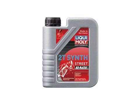 LIQUI MOLY 2輪車用 2サイクル エンジンオイル StreetRace 全合成油 1L 20939 リキモリ