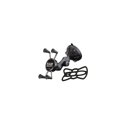 RAM MOUNTS(ラムマウント) マウントセット Xグリップ&サクションベースセット スマートフォン用 テザー付き ブラック RAP-B-166-2-UN7U 13,297円