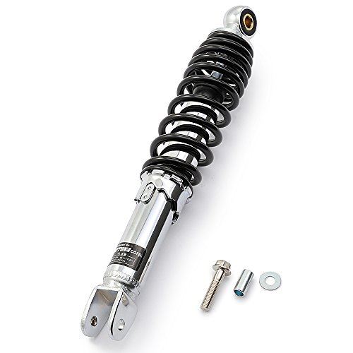 デイトナ ユニバーサルリアショック メッキ/ブラック 310mm 73542｜WES STORE