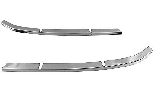 BRIGHTZ ハリアーハイブリッド AXUH80 AXUH85 超鏡面ステンレスメッキフロントグリルモール 2PC 【 GRI-ETC-151 】 XUH80 XUH85 UH80 UH85 H80 H85 80 85