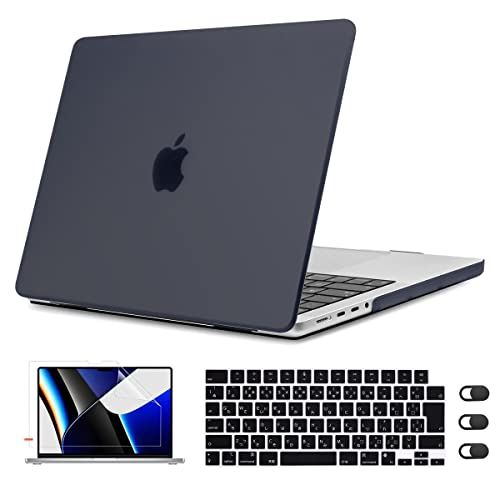 1962円 高品質の人気 Cissook Macbook Pro 16 ケース マット式 艶消し ブラック カバー 21新型 黒い 半透明 つや消し耐衝撃 485 対応 M1 Pro Max おしゃれ つや消しブラック Matte Black