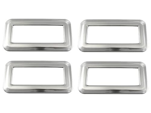 ステップワゴン RP6 RP7 RP8 ステンレスリアエアコンリング 4PC サテンシルバー 【 INT&minus;ETC&minus;740 】 RP P6 P7 P8 6 7 8｜WES STORE