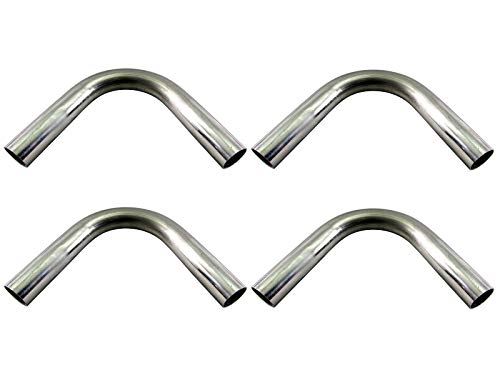 42Φ 120度 ステンレス 曲げパイプ 1.2mm厚 4PC 【 CUR－PIPE－007－4PC 】 42パイ 42φ 120°
