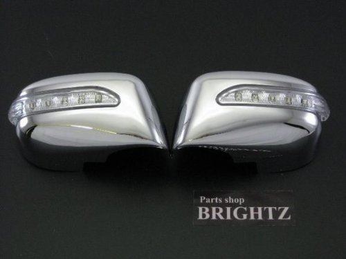 ノート E11 NE11 ZE11 LEDウィンカー付ミラーカバー クロームメッキタイプ 【 MIR-SID-148 】 5379｜WES STORE