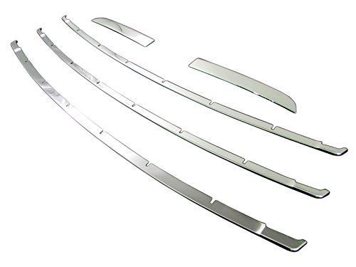 カローラフィールダー 160 161 164 165 前期 超鏡面ステンレスメッキフロントバンパーモール 5PC Aタイプ 【 FBUM-MOL-005 】 NZE161G ZRE162G NZE164G｜WES STORE