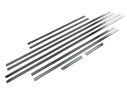 Gクラス W463 超鏡面ステンレスメッキサイドドアモール 10PC 【 SID-MOL-095 】 W 463 G320 G320L G350 G350d G500 G500L G55 G550 G55L G63|WES STORE