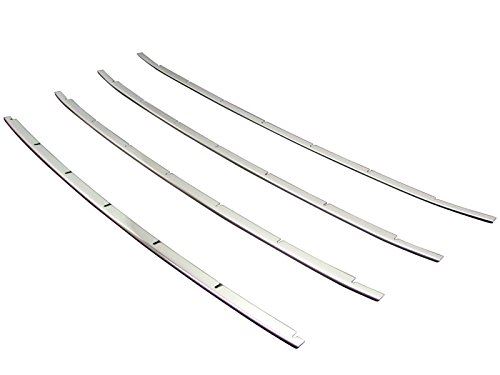 アクア NHP10 後期 超鏡面ステンレスメッキフロントバンパーモール 4PC 【 FBUM-MOL-004 】 NHP P10 10 21582|WES STORE