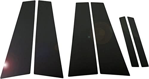 Sクラス W222 超鏡面ステンレスブラックメッキピラーパネル バイザー無用 6PC 【 PIL-BLA-055 】 S550プラグインハイブリッドL S550ロング S550L S63 AMG S63 13,191円