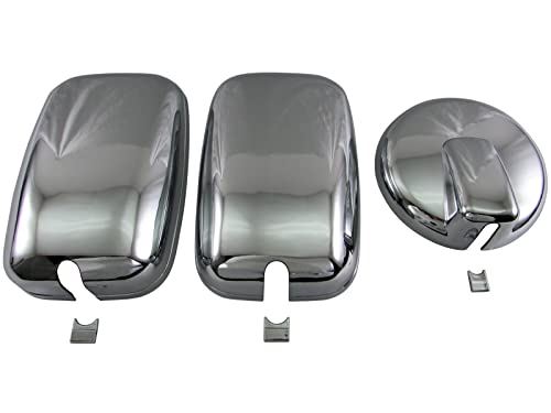 タイタン メッキドアミラーカバーアンダーミラーカバーセット 170Φ 【 TK-MIR-SET-004 】 補助ミラー マツダ 50819