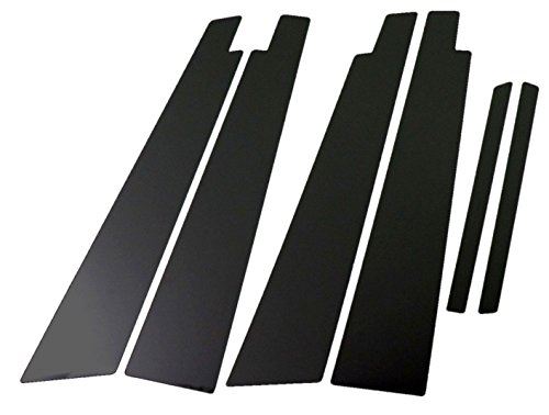 クラウンマジェスタ UZS186 UZS187 超鏡面ステンレスブラックメッキピラーパネル 有用 6PC 【 PIL-BLA-331 】 クラウン マジェスタ 18 180 11293