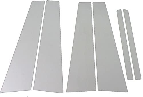 Eクラス W210 超鏡面ステンレスメッキピラーパネル 6PC バイザー無用 【 PIL－SIL－050 】