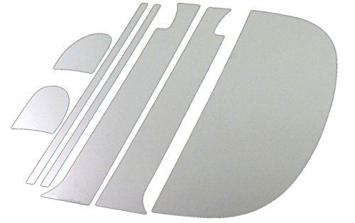 キューブ Z12 超鏡面ステンレスメッキピラーパネル バイザー有用 7PC 【 PIL-SIL-176 】 NZ 12 キュウブ キユーブ 1295