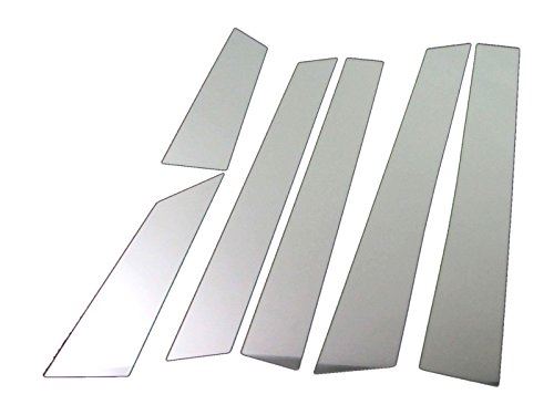 アルファードハイブリッド ATH10W 超鏡面ステンレスメッキピラーパネル バイザー無用 6PC 【 PIL－SIL－093 】 ATH ATH10 H10 10 アルファード ハイブリッド ハイブリット ...