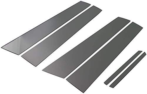 マークII 110 115 超鏡面ステンレスブラックメッキピラーパネル バイザー無用 6PC 【 PIL-BLA-334 】 GX110 GX115 JZX110 JZX115 GX JZX X110 X
