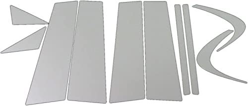 レクサス CT200h ZWA10 超鏡面ステンレスメッキピラーパネル 10PC バイザー有用 【 PIL−SIL−018 】 LEXUS CT CT200 ZWA A10 10|WES STORE