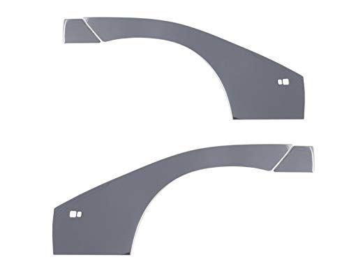 ダイナ 2t車 超鏡面ステンレスメッキドアブリスターパネル 2PC 【 TRUCK−L−075 】|WES STORE
