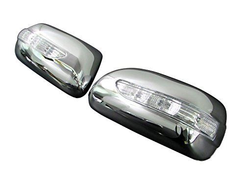 ブーン 300 301 310 312 LEDメッキドアミラーカバー LED黄&青 【 MIR-SID-157 】 M300S M301S M310S M312S M300 M301 M310 M312|WES STORE