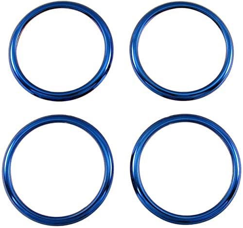 アルト HA37S HA97S ステンレスセンターホイールキャップリング 4PC 青 【 SID-ETC-SMA-010 】 HA37 HA97 HA A37 A97 37 97 51636｜WES STORE