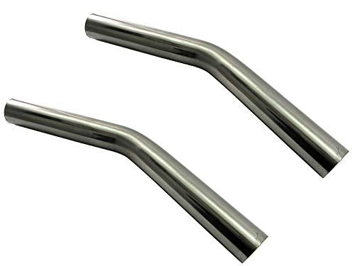 51Φ 30度 ステンレス 曲げパイプ 1.2mm厚 2PC 【 CUR－PIPE－022－2PC 】 51パイ 51φ 30°