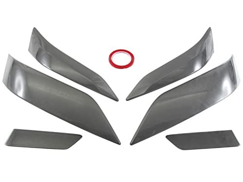 セレナ C27 後期 スモークヘッドライトカバーセット 6PC 【 SMO&minus;FRO&minus;064 】 GC27 GNC27 GFNC27 GFC27｜WES STORE