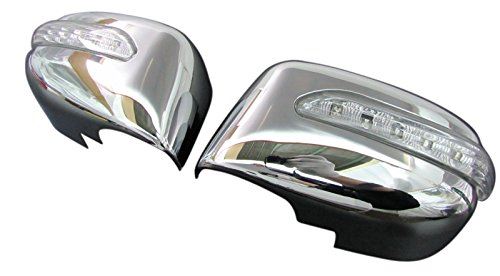 キューブキュービック Z11系 LEDウィンカー付メッキドアミラーカバー 【 MIR-SID-148 】 342
