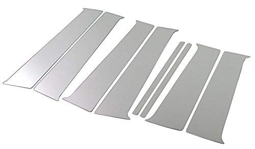 bB QNC20系 超鏡面ステンレスピラーパネル 8PC 【 PIL-SIL-007 】 1201|WES STORE
