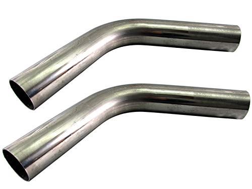60Φ 60度 ステンレス 曲げパイプ 1.2mm厚 2PC 【 CUR－PIPE－003－2PC 】 60パイ 60φ 60°
