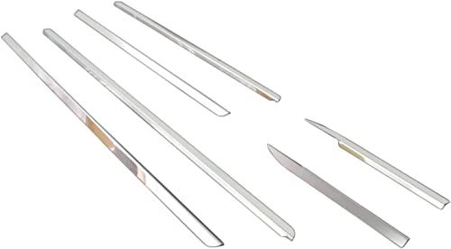 ミラジーノ L650 L660 超鏡面クロームメッキステンレスウィンドウモール 6PC 【 WIN－SIL－114 】
