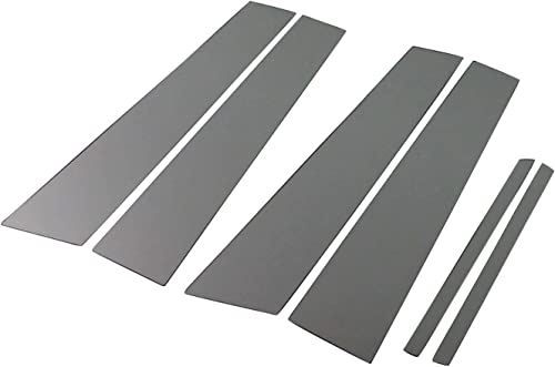 カムリ ACV40 ACV45 超鏡面ステンレスブラックメッキピラーパネル 6PC バイザー無用 【 PIL－BLA－154 】