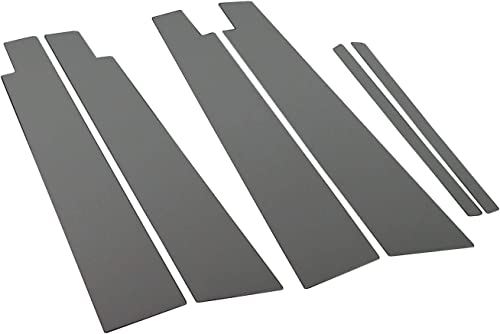 アルティス ACV40N ACV45N 超鏡面ステンレスブラックメッキピラーパネル 6PC バイザー有用 【 PIL－BLA－155 】