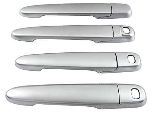 シフォンカスタム LA600F LA610F メッキドアハンドルカバーノブ サテンシルバー 【 DHC－NOBU－397 】 LA LA600 A600 LA610 A610 610 シフオン カスタム