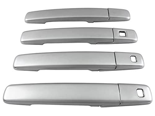 ekスペースカスタム B11A ドアハンドルカバーノブ サテンシルバー 【 DHC&minus;NOBU&minus;413 】 B11 B 11 ek スペース カスタム｜WES STORE