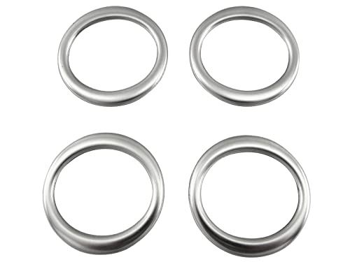 サクシードハイブリッド NHP160V ステンレスセンターホイールキャップリング 4PC サテンシルバー 【 SID－ETC－SMA－023 】 NHP160 P160 NHP サクシード ハイブリッド 6,995円