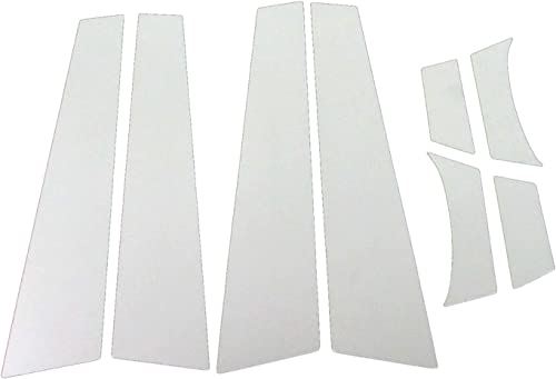 アルファロメオ 156 超鏡面ステンレスメッキピラーパネル 6PC バイザー無用 【 PIL－SIL－092 】
