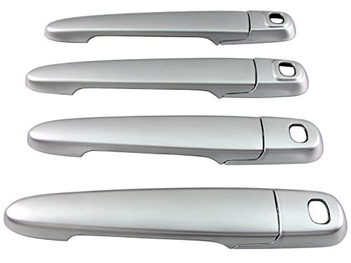 ピクシスメガ LA700A LA710A メッキドアハンドルカバーノブ サテンシルバー 【 DHC&minus;NOBU&minus;401 】 LA700 LA710 LA A700 A710 700 710 ピクシス メガ｜WES STORE