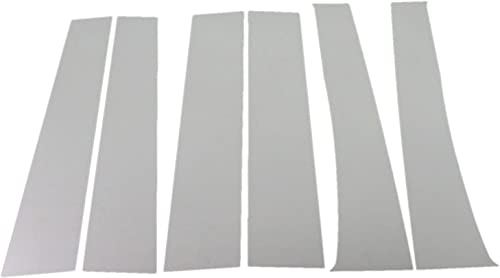 MPV LW系 超鏡面ステンレスメッキピラーパネル 6PC バイザー無用 【 PIL－SIL－031 】