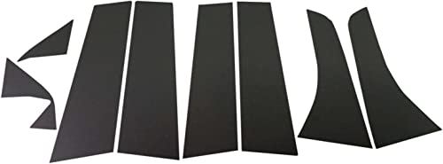 RVR GA3W GA4W 超鏡面ステンレスブラックメッキピラーパネル バイザー無用 8PC 【 PIL-BLA-046 】 アール ブイ ヴイ アールブイアール アールヴイアール GA3 GA4 GA