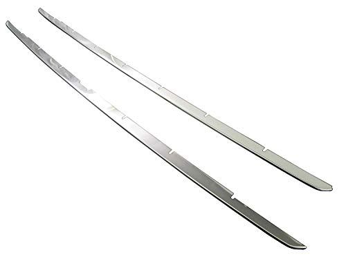 ボンゴブローニイバン 200 201 206 超鏡面ステンレスメッキフロントバンパーモール 2PC Aタイプ 【 FBUM－MOL－026 】 TRH200M GDH201M GDH206M TRH200 ...