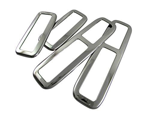 デリカD:5 CV 8型 超鏡面ステンレスメッキリアエアコンリング 4PC 【 INT-ETC-208 】 ルームランプ マップランプ CV1W CV2W CV4W CV5W CV1 CV2 CV4｜WES STORE