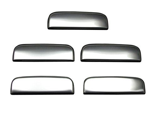 ムーヴ L600S L610S 超鏡面ステンレスメッキドアハンドルカバーノブ 5PC 【 DHC−NOBU−250−5PC 】 L610S L600S L600 L610 600 610 ムーブ|WES STORE