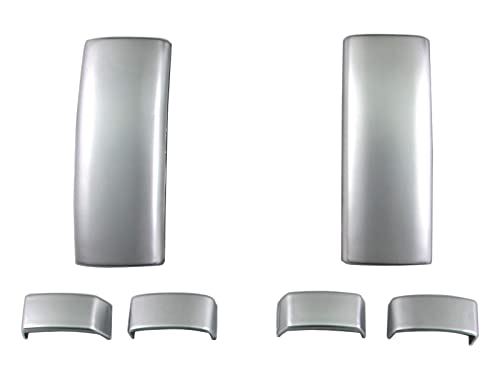 ノア 90 95 サテンシルバーメッキインナードアハンドルカバーノブ 6PC (スライドドア2枚分) 【 INS－DHC－199－6PC 】 ZWR90W ZWR95W MZRA90W MZRA95W