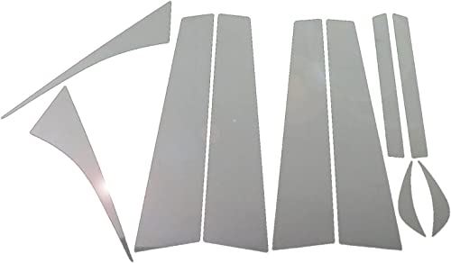 インスパイア UA4系/UA5系 超鏡面ステンレスメッキピラーパネル 10PC バイザー有用 【 PIL−SIL−106 】|WES STORE