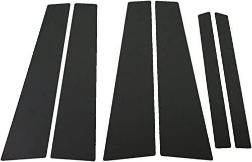 シーマ Y33 超鏡面ステンレスブラックメッキピラーパネル 6PC バイザー無用 【 PIL－BLA－190 】