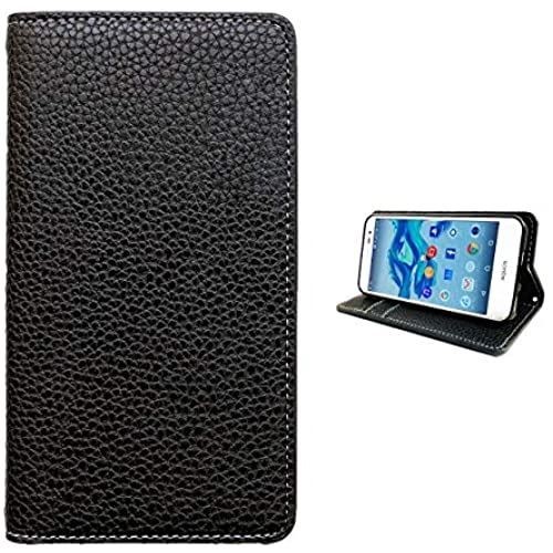 iPhone8 / iPhone7 / iPhoneSE (第2世代) 用 ちょっと上品な 型押し 手帳型 ケース カバー 【ブラック】 iPhone7ケース iPhone8ケース i Phone7 iPhone 7 アイフォン アイフォン7 手帳型ケース 手帳型カバー 手帳 スマホケース スマホカバー [内側 A.ブラック