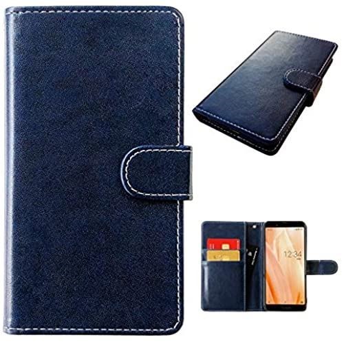 F-06F らくらくスマートフォン3 部長 手帳型 ケース カバー pu レザー 【内側黒TPU】 f-06fケース f-06fカバー f06fケース f06fカバー f06f 手帳ケース 手帳 手帳カバー f-06f手帳ケース f-06f手帳 f-06f手帳カバー f06f手帳ケース f06f手帳 f06f 部長ネイビー