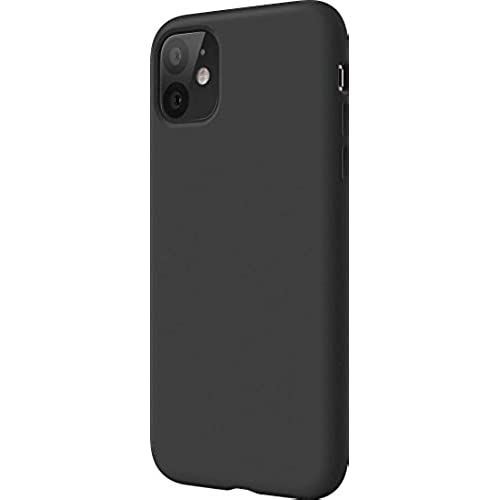 【elago】 iPhone 11 対応 ケース シリコン 薄型 スリム ソフト カバー 耐衝撃 衝撃 吸収 指紋 防止 コーティング リキッドシリコン スマホケース [ Apple iPhone11 アイフォン11 対応 ] SILICONE CASE ブラック