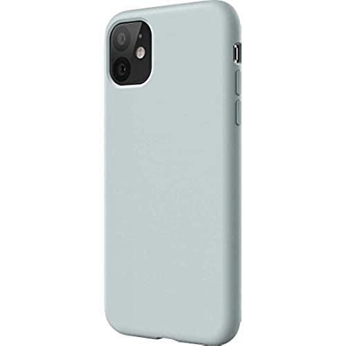 【elago】 iPhone 11 対応 ケース シリコン 薄型 スリム ソフト カバー 耐衝撃 衝撃 吸収 指紋 防止 コーティング リキッドシリコン スマホケース [ Apple iPhone11 アイフォン11 対応 ] SILICONE CASE ベイビーミント